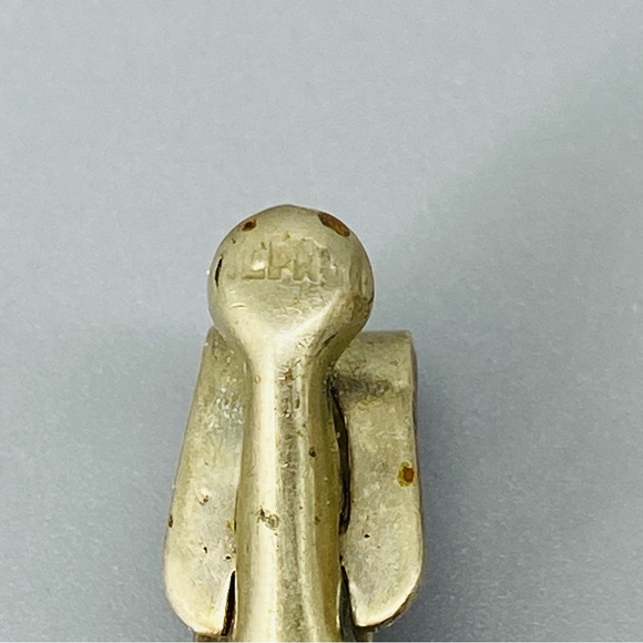 Vintage Sterling Silver Aztec Mayan Sun Calendar Tie Clip 925 - Picture 11 of 13